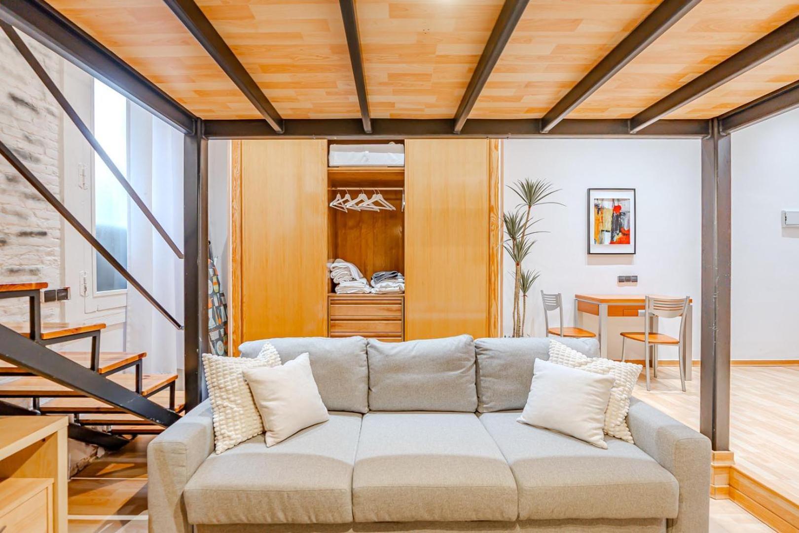 Апартаменты Increible Loft A 5 Min Del Retiro & Wizink Мадрид Экстерьер фото