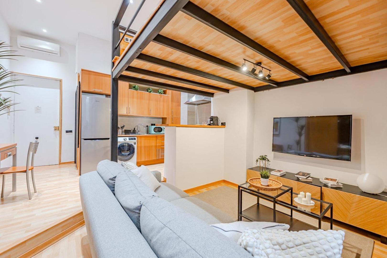 Апартаменты Increible Loft A 5 Min Del Retiro & Wizink Мадрид Экстерьер фото
